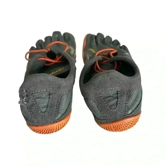 Vibram Black and Orange Men's Shoes - Picture 3 of 6